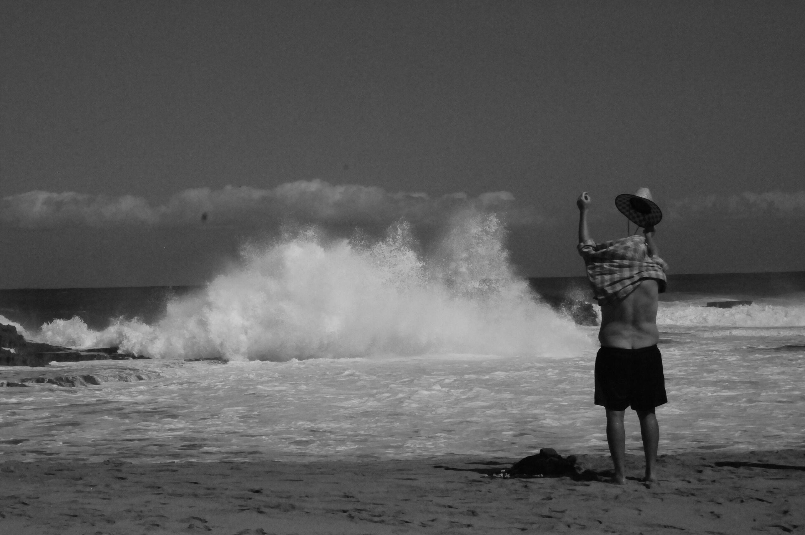 day on the beach.